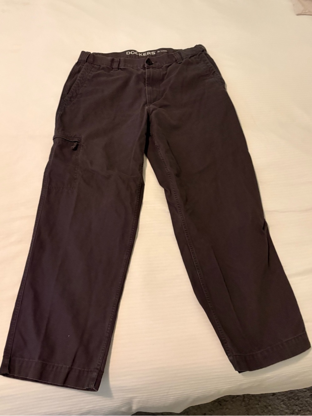 Dockers Men's Dark Brown Cargo Pants
